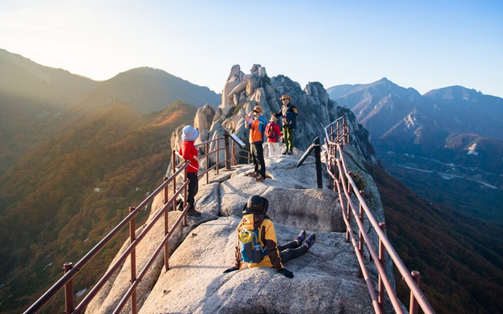 This image represent Seoraksan National Park.