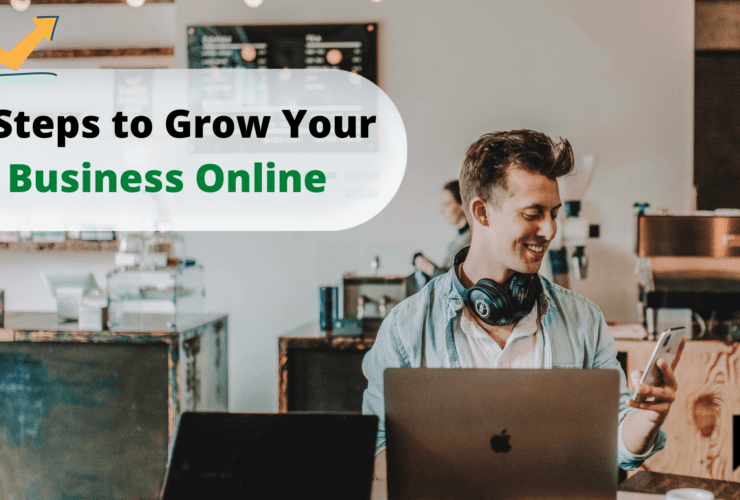 8 steps to grow your business online | weirdnotion