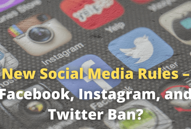 This image from Weirdnotion.com is depicting New Social Media Rules for India.