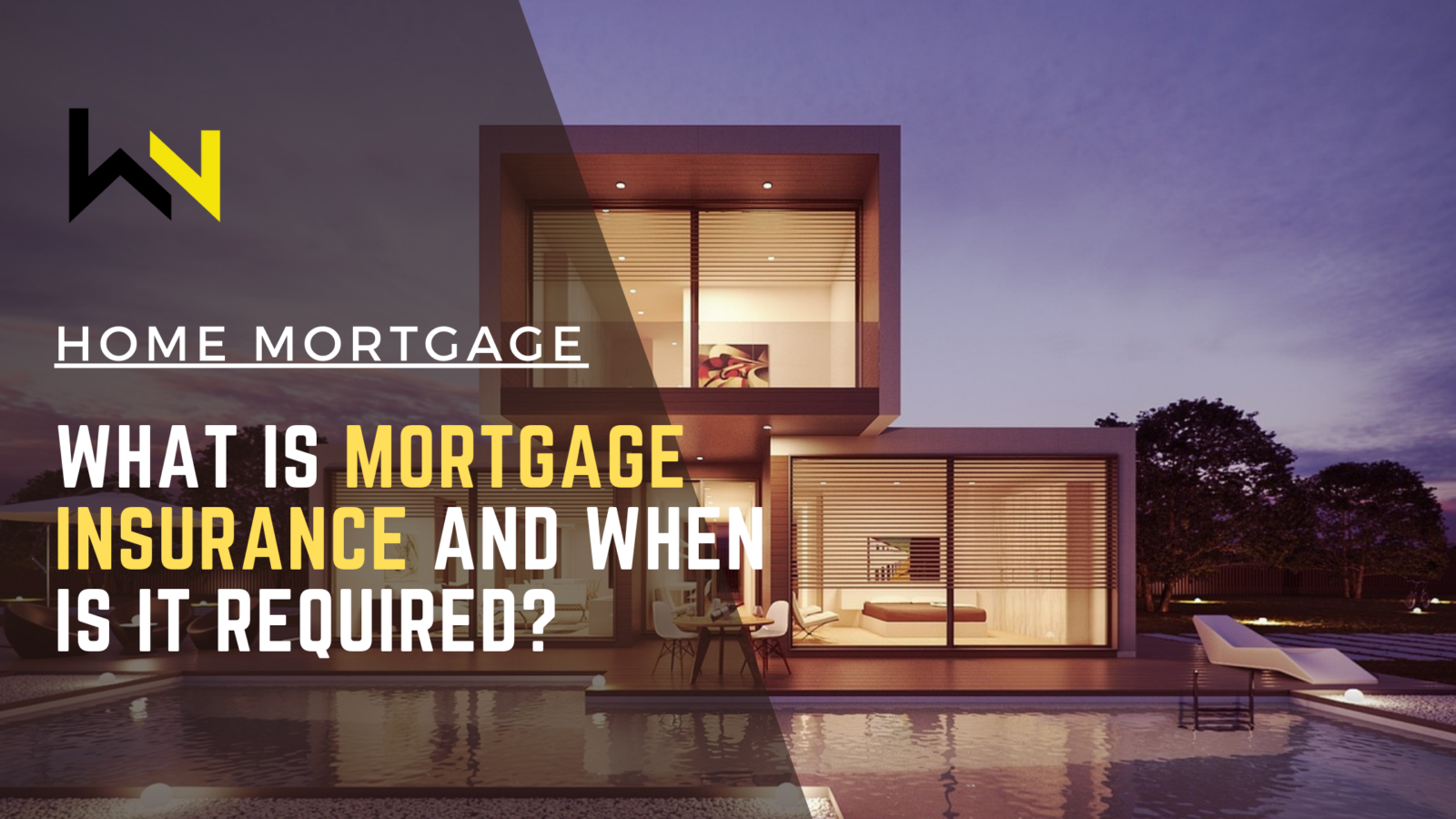 What is mortgage insurance and when is it required? WeirdNotion